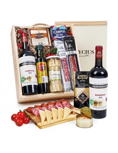 Caja Gourmet de Navidad para Empresas nº 215 - Ibéricos y Gourmet