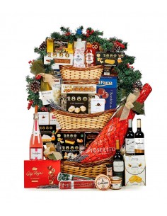 Cesta de Navidad para Empresas nº 47 - Jamón Ibérico de...